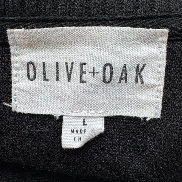 Olive + Oak Black Bomber Jacket - Picture 3 of 3